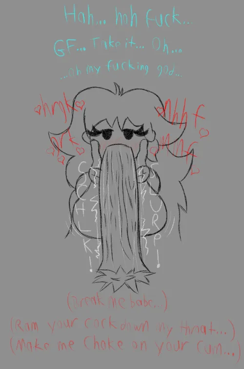 Girlfriend doodle by me :)