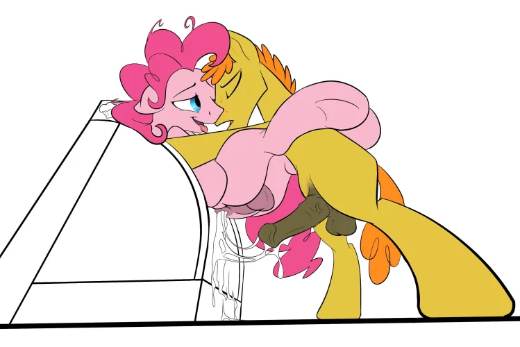 pinkie pie & mr.cake (braeburned)