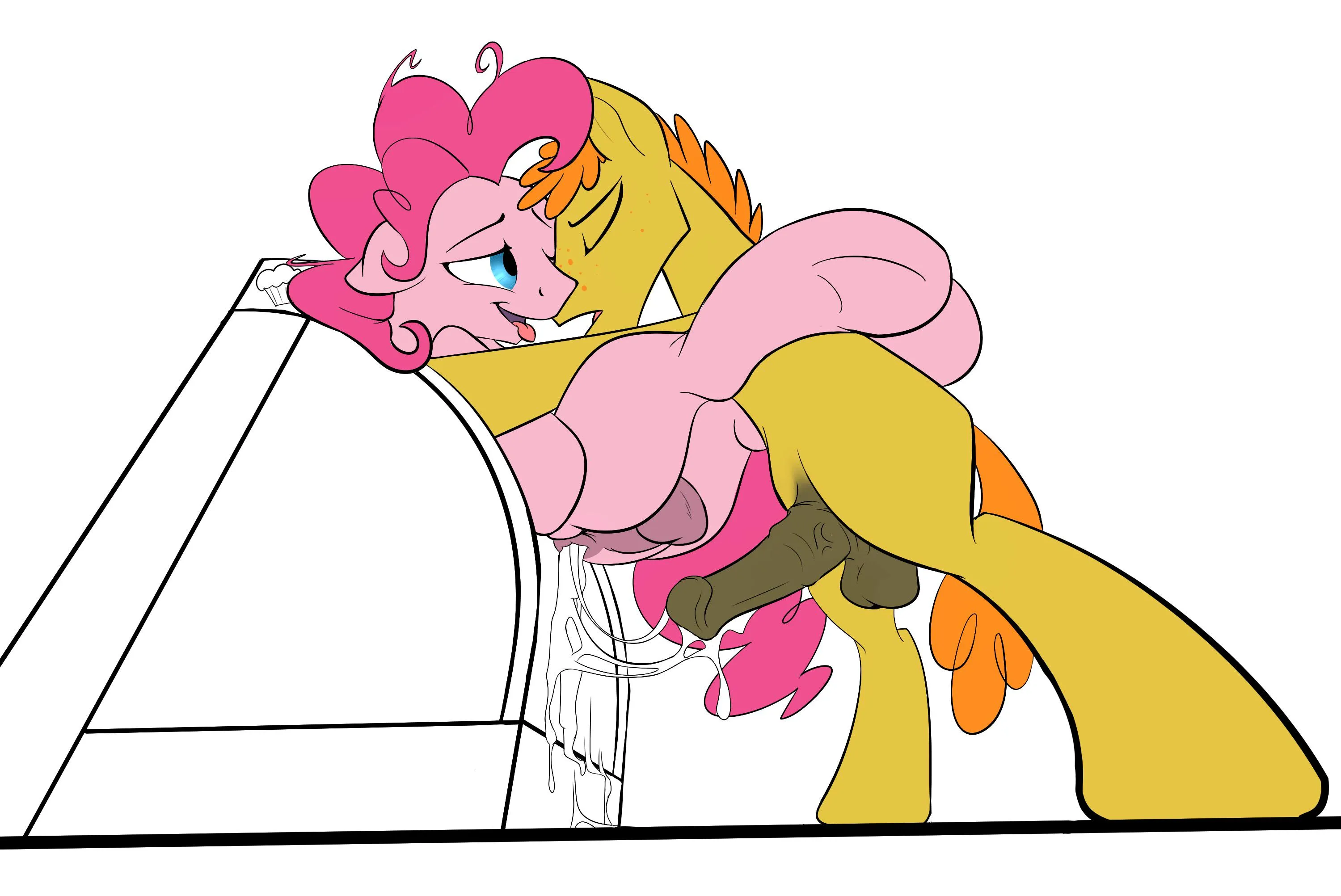 pinkie pie & mr.cake (braeburned)