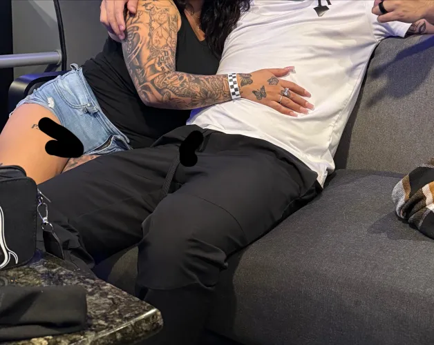 Any couples wanna chill tonight or tomorrow and watch a movie and have. A drink or two