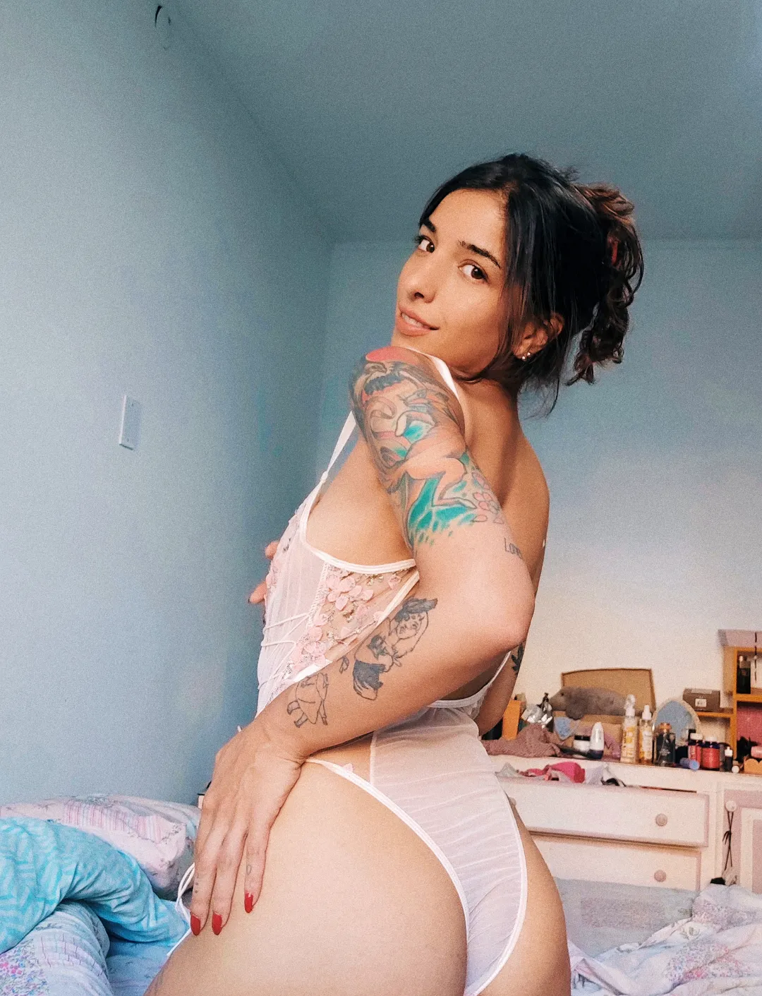 Can you believe she's about to hit diamond on tft? 🥹