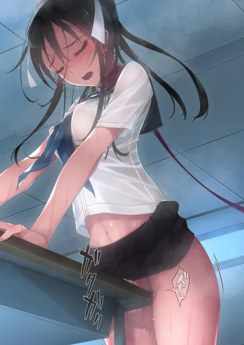 Idea: Give out vibrators so the girls don't have to use desks all the time.