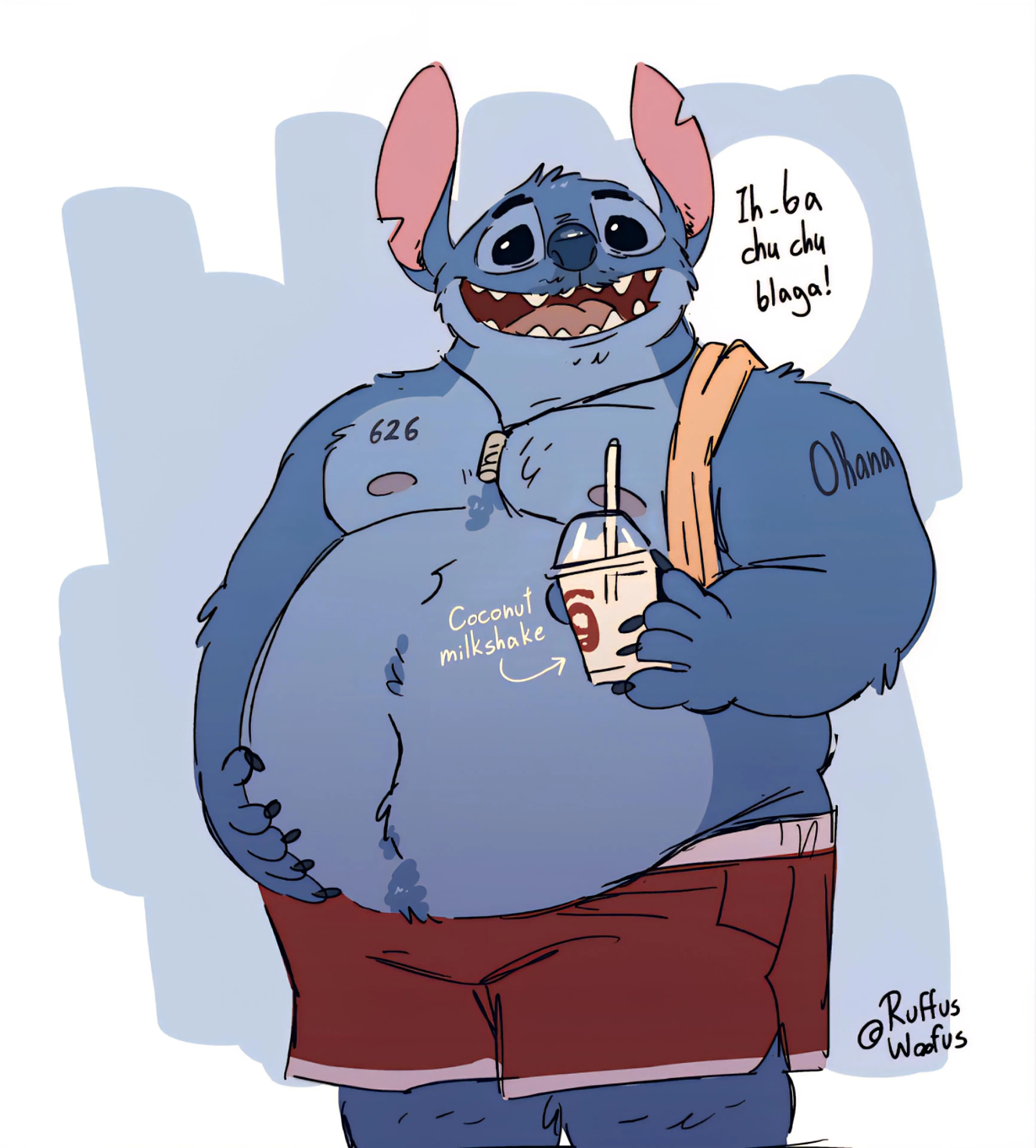 Chubby Stitch Gay Suggestive (@Ruffus_Woofus)