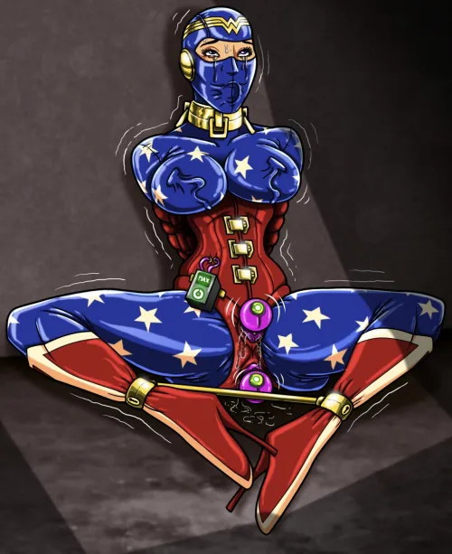 [F4M] Dollification RP: Wonder Woman Trapped in Toyman's Dollhouse