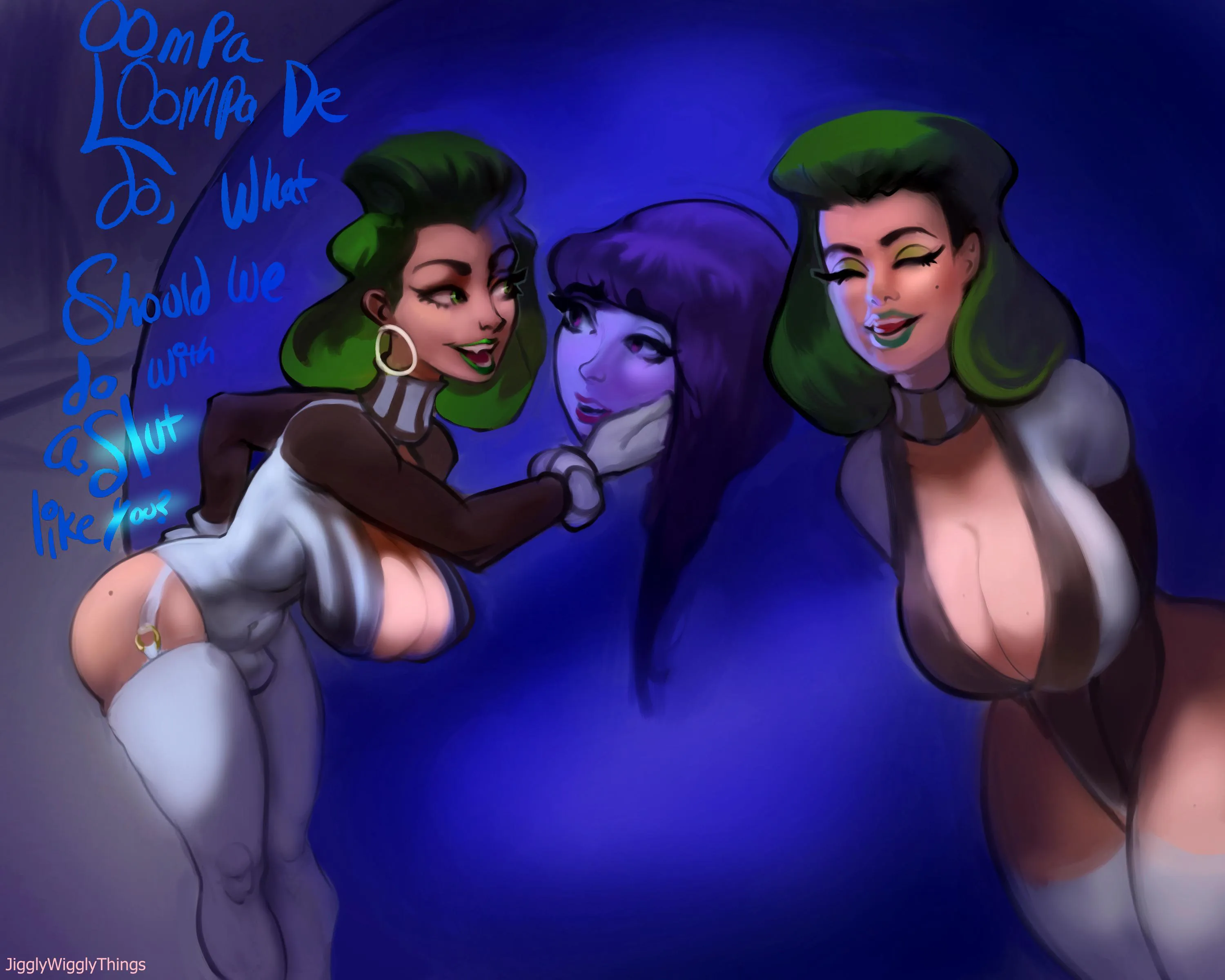 [FB/F4GM] Factory Gangbang