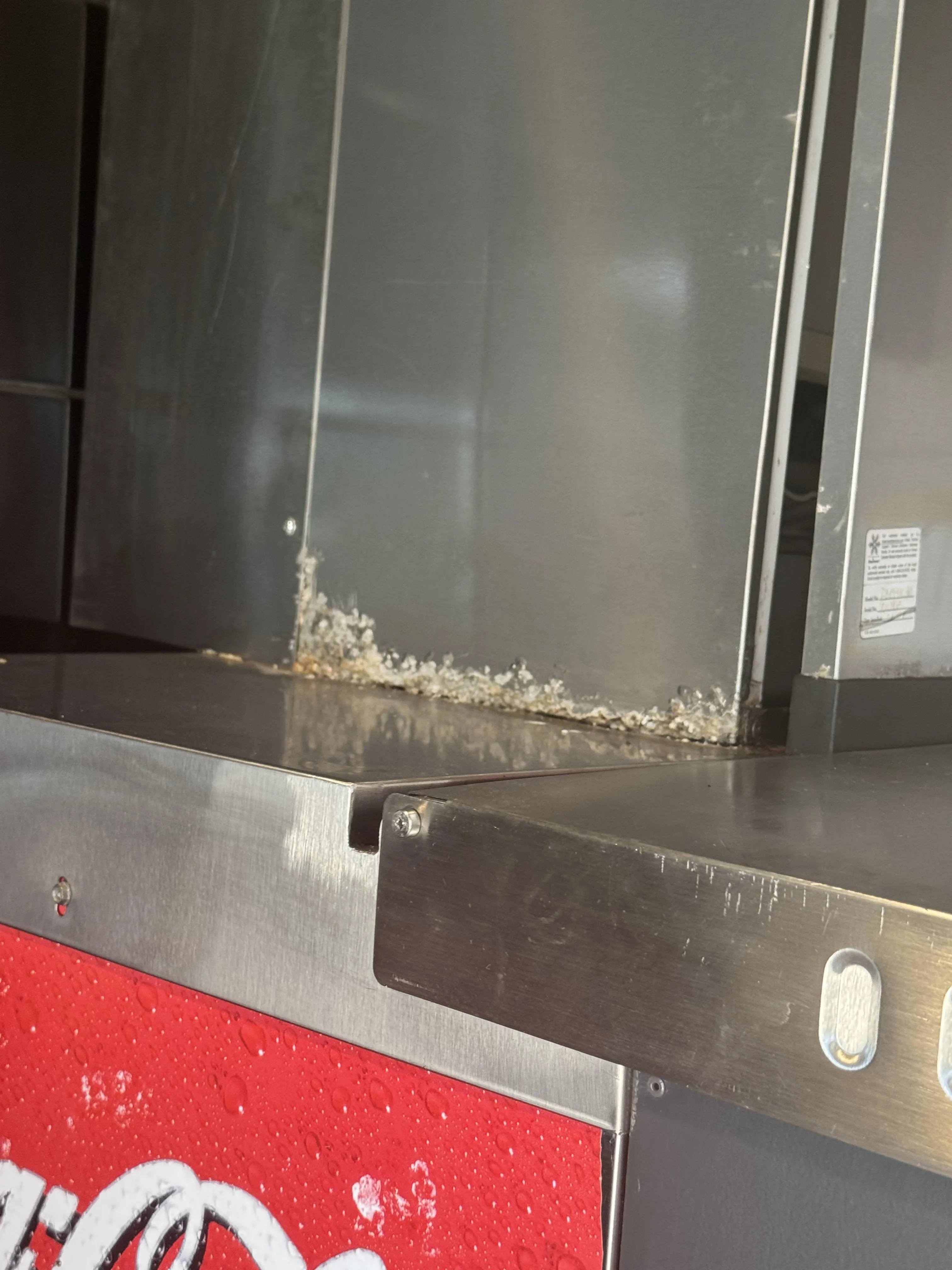 Found this science project on top of the soda machine at McDonald’s when I stopped for lunch today…