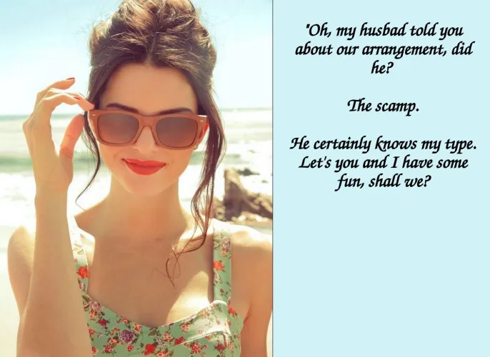 Husband knows her type