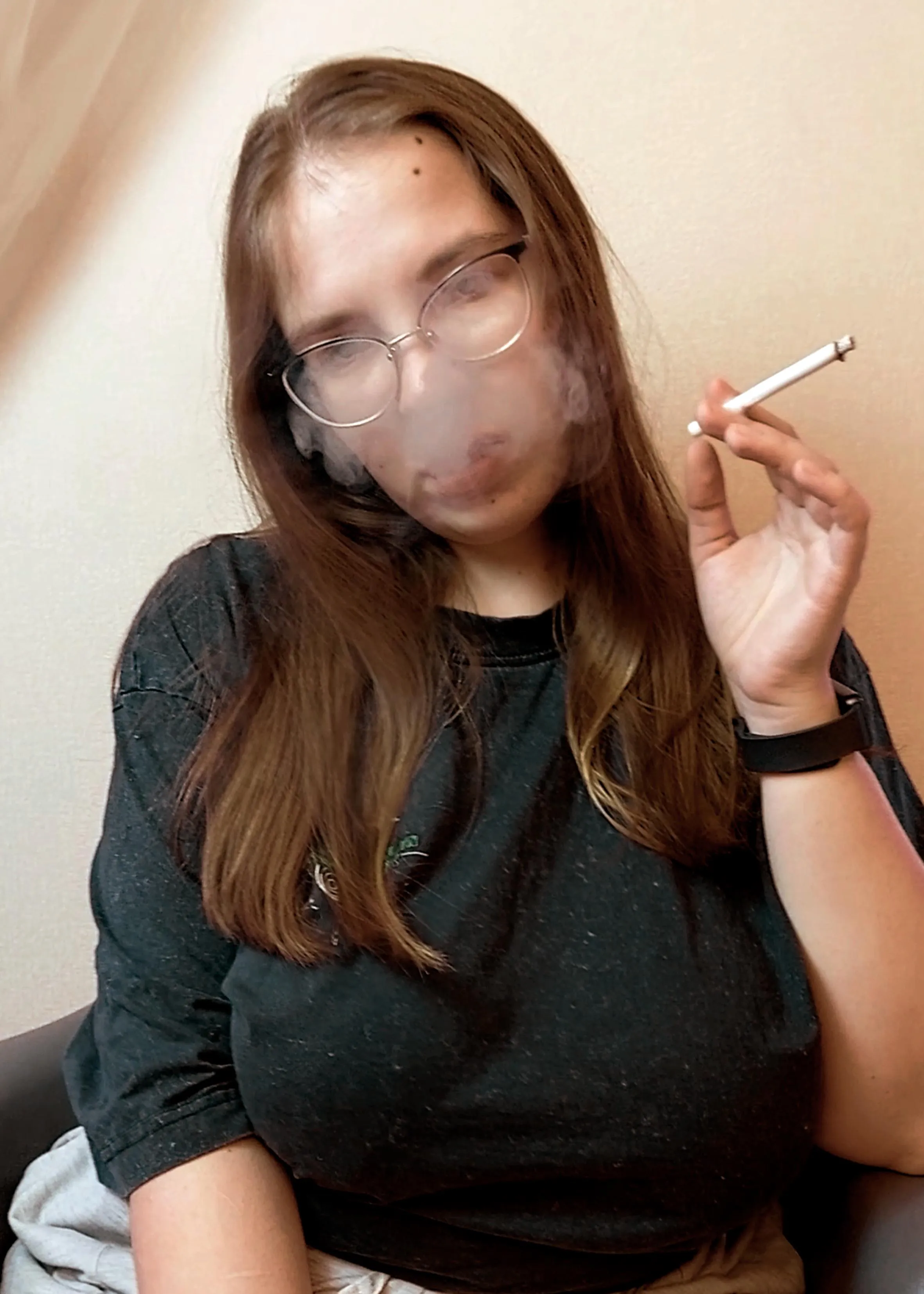 I have my own way of improving mood