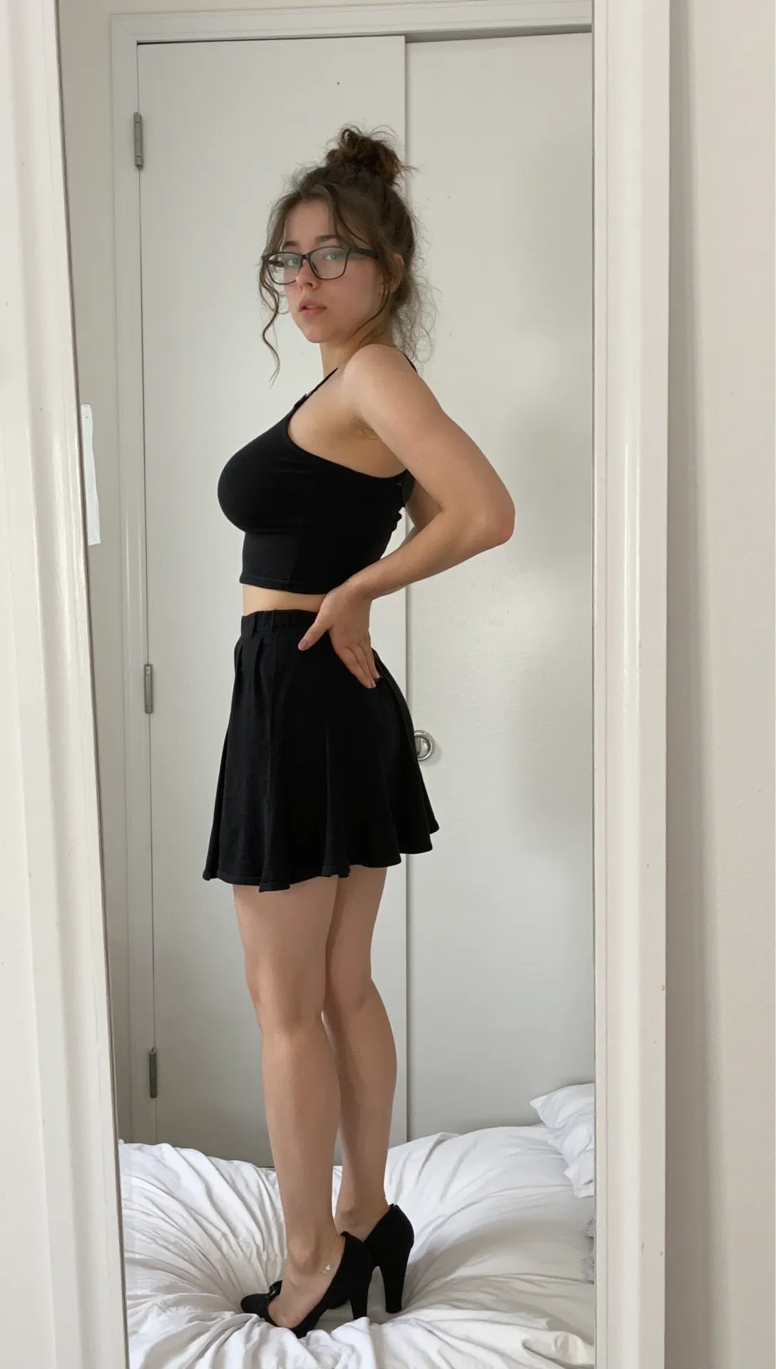 i just came accross with this lovely miniskirt, does it look good on me?