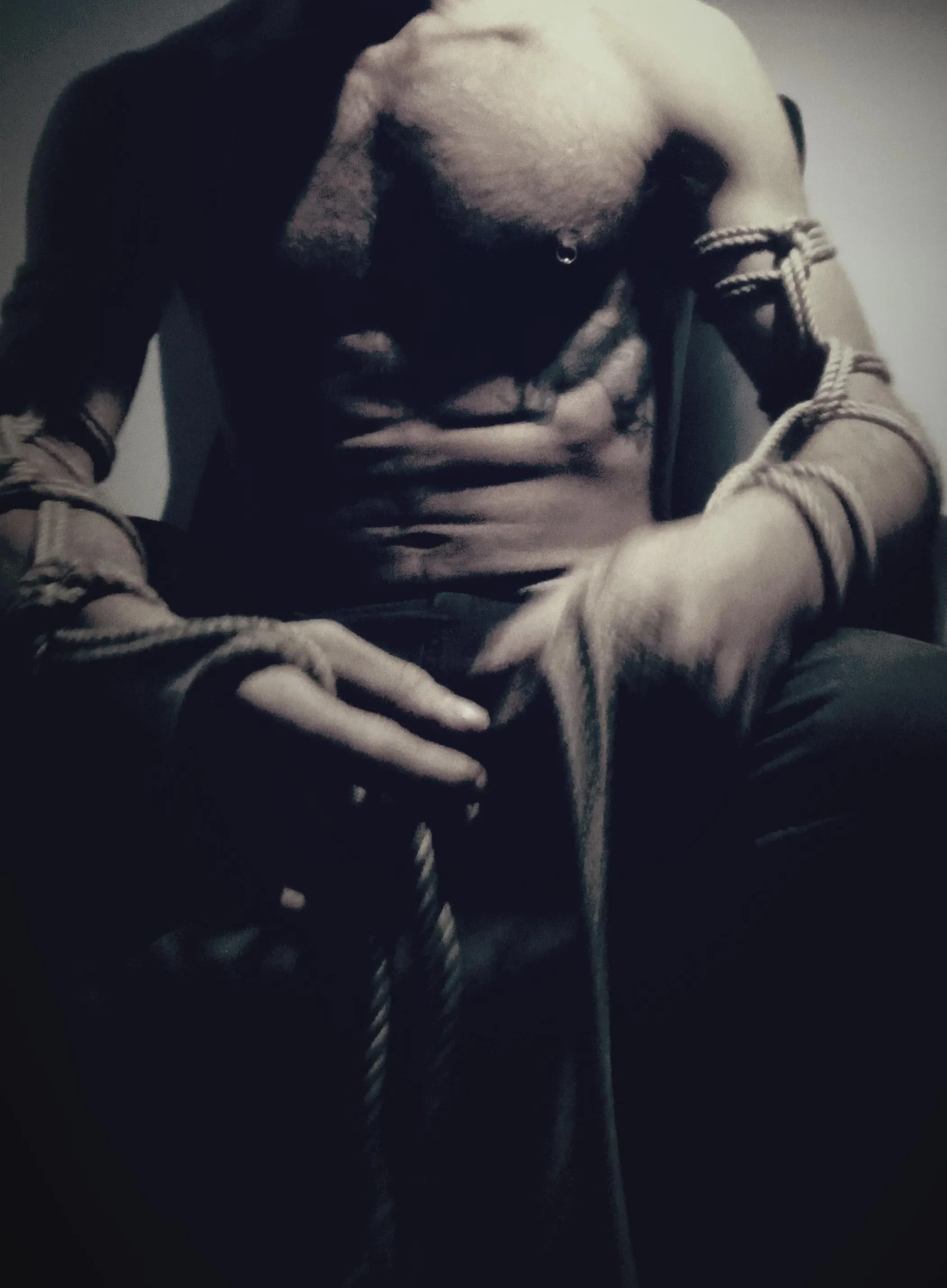 I like to feel the ropes before a session