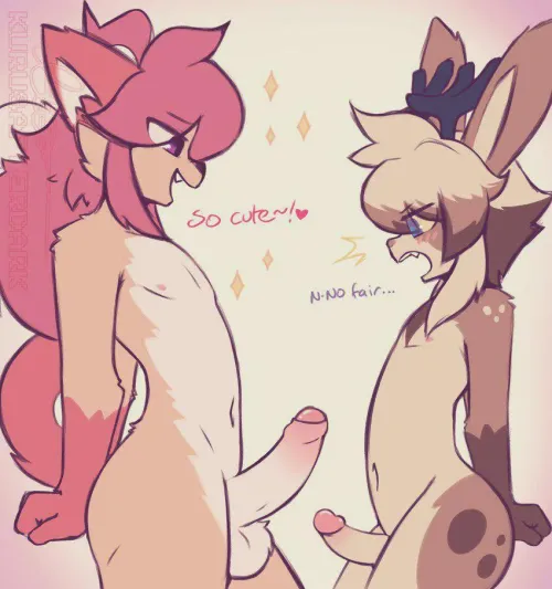 I love being the smaller one :3 (KurusAfterDark)