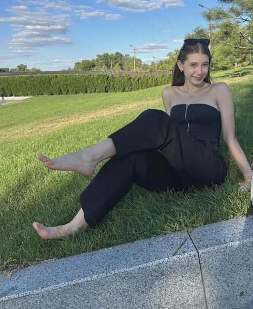 I love showing my legs in public