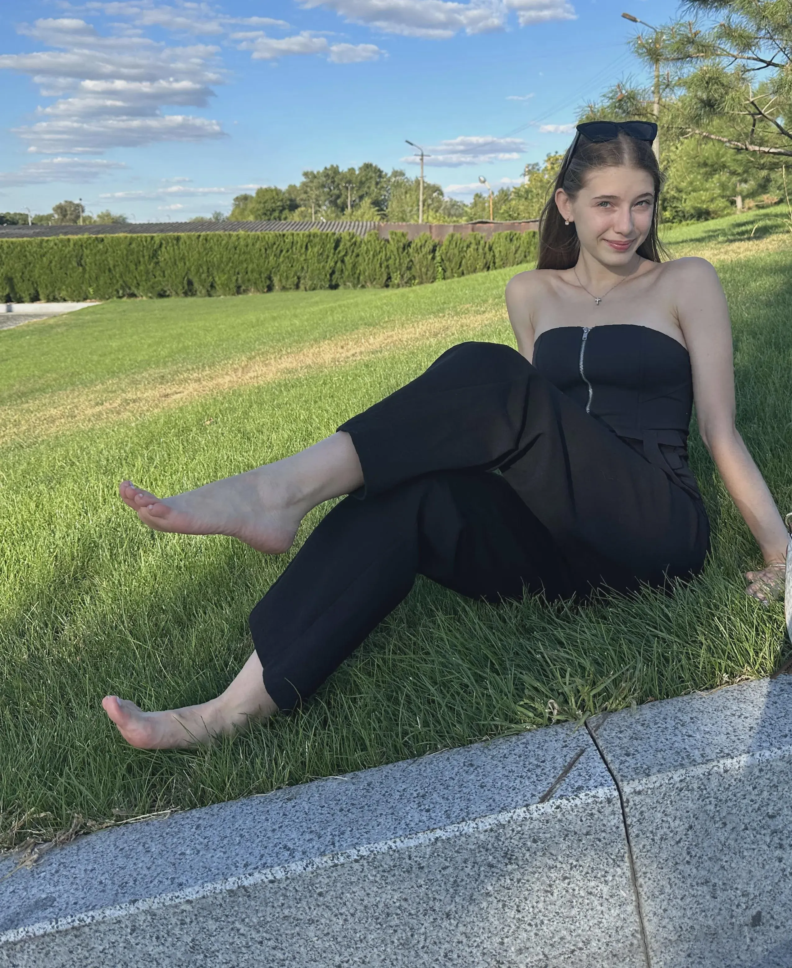 I love showing my legs in public