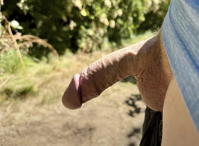 I started getting wild outside