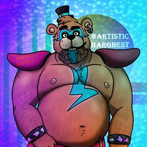 I'd love to rub that belly, and something else of his, too (art by ArtisticBarghest)