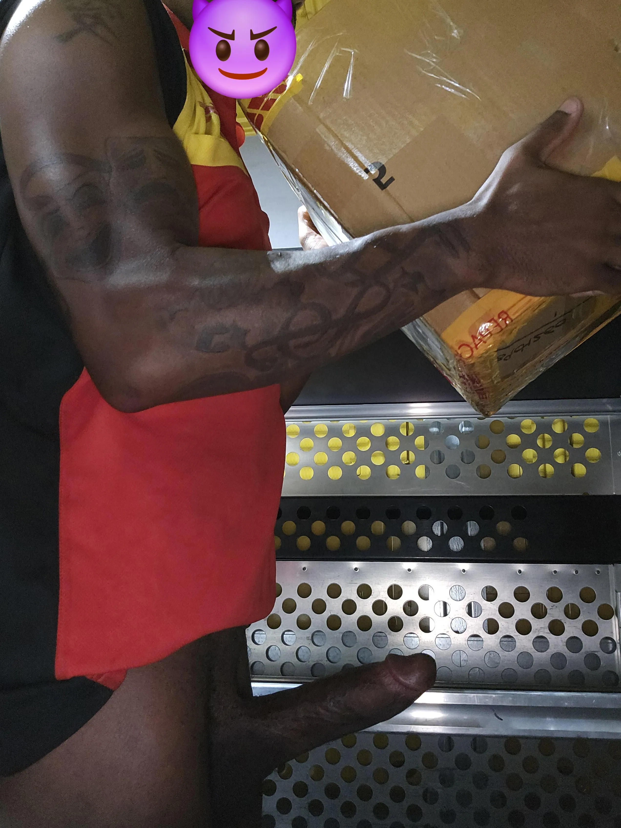 I'll handle the box, you handle the package