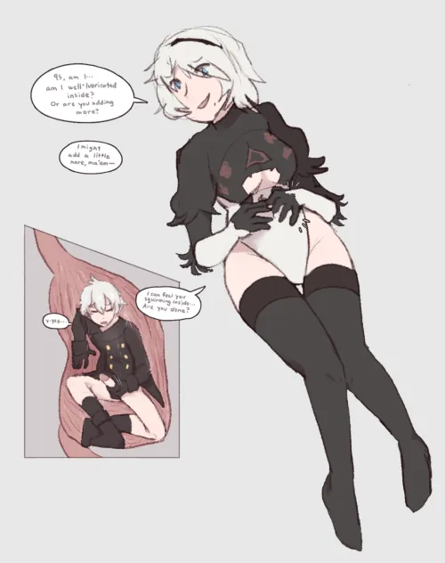 {image} a comfortable place for pleasure (art by me, bilefangz)