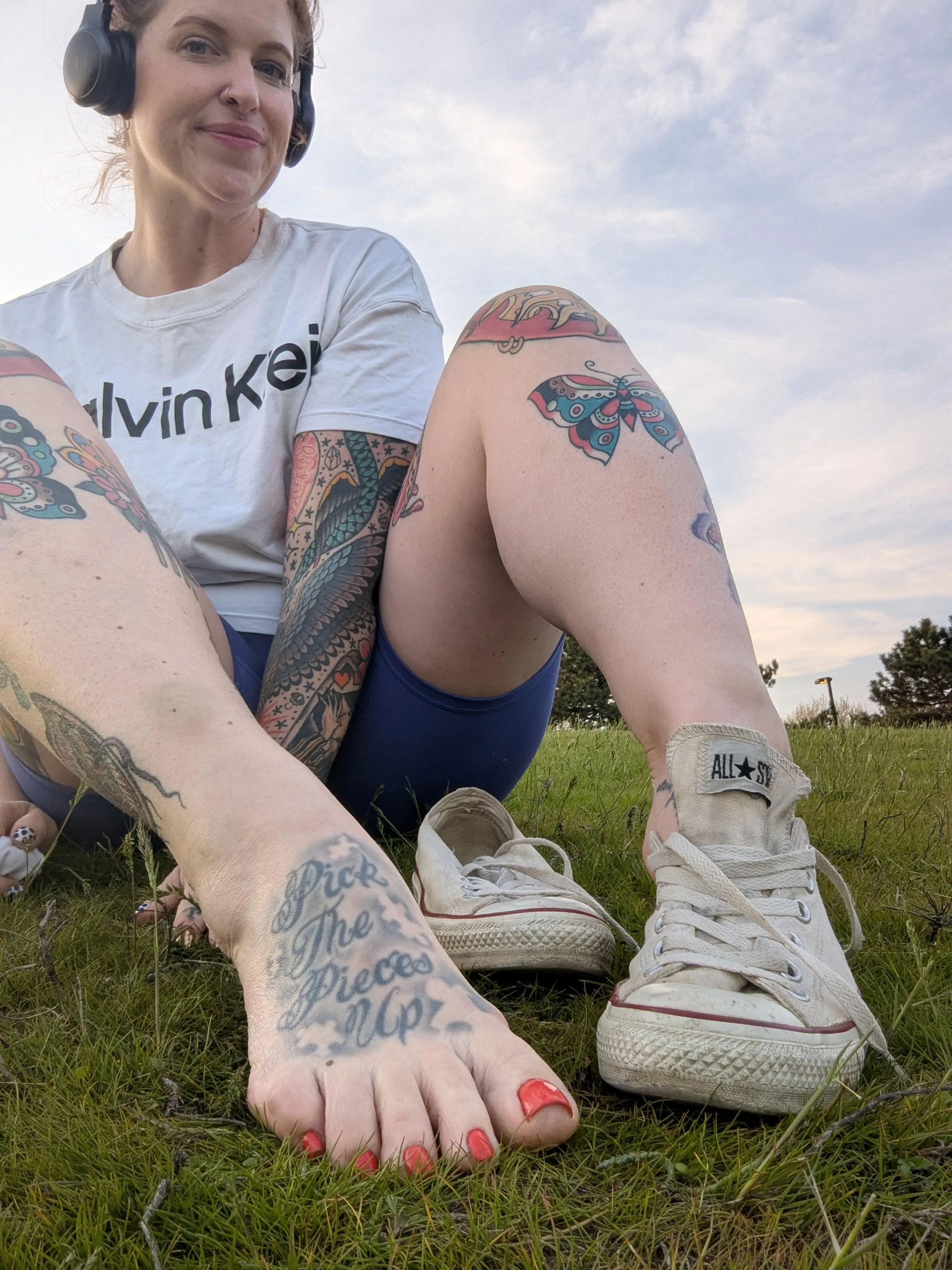 It's What's In The Chucks That Counts 🤭