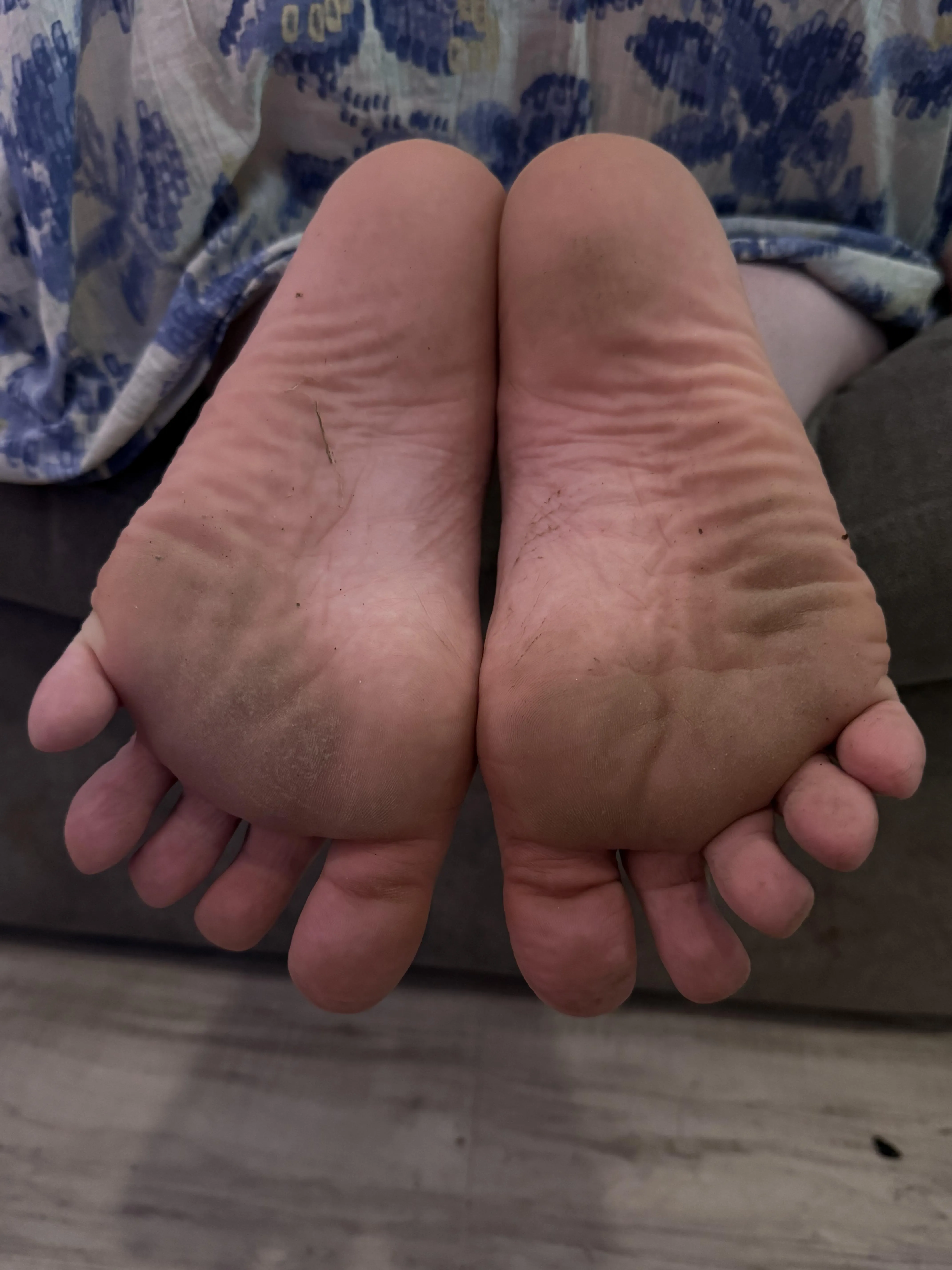 My dirty soles ready to be shoved in your face