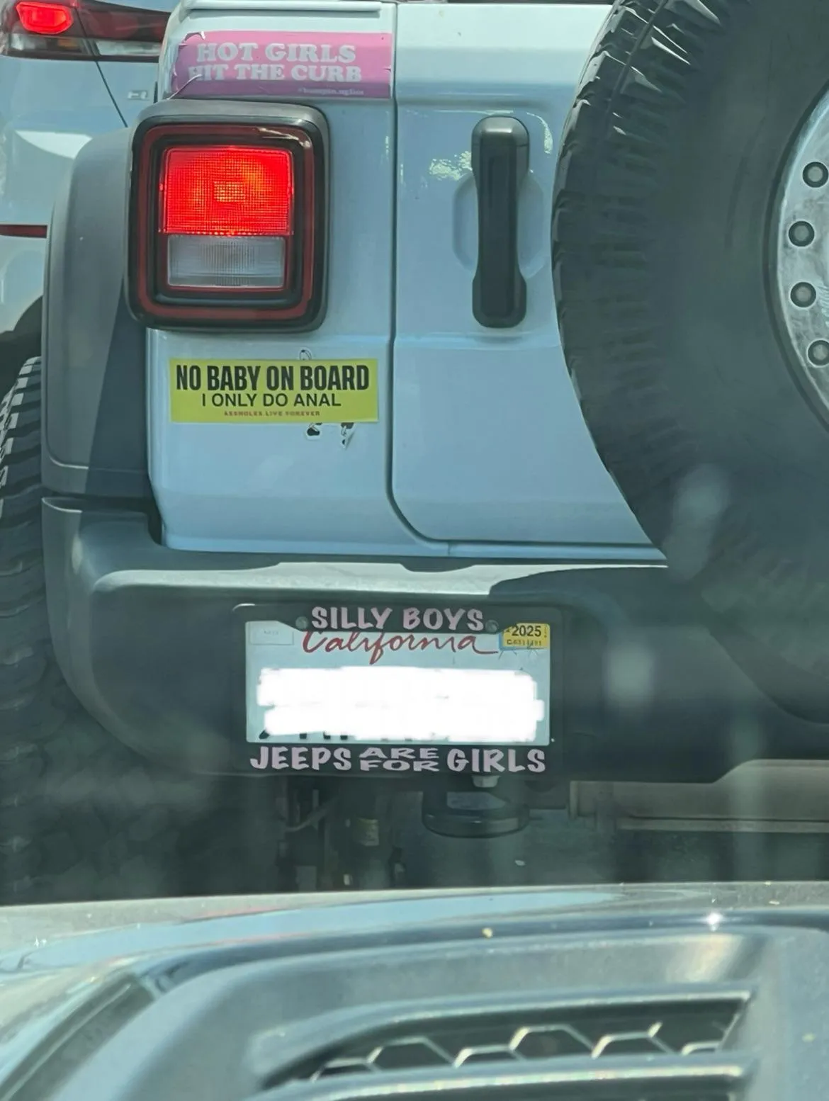 No baby on board…..