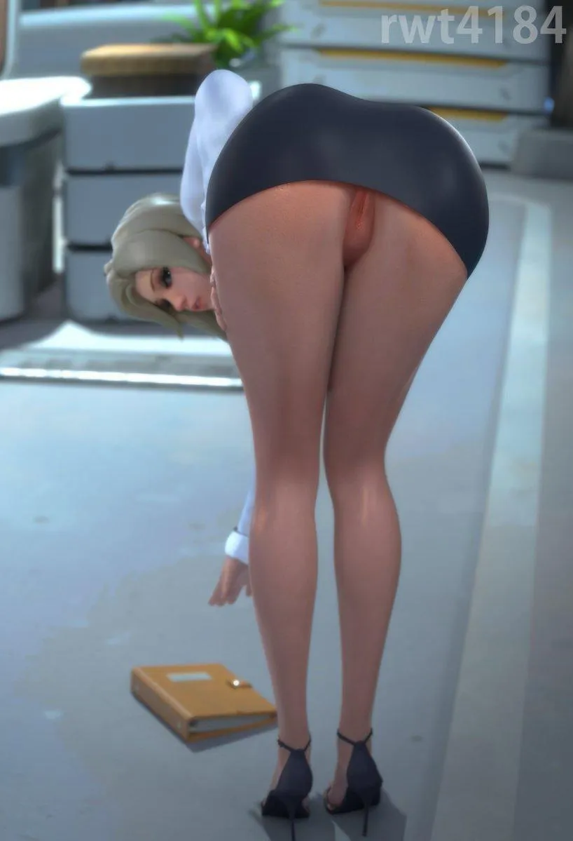 Oops Mercy forgot to wear panties(rwt4184)