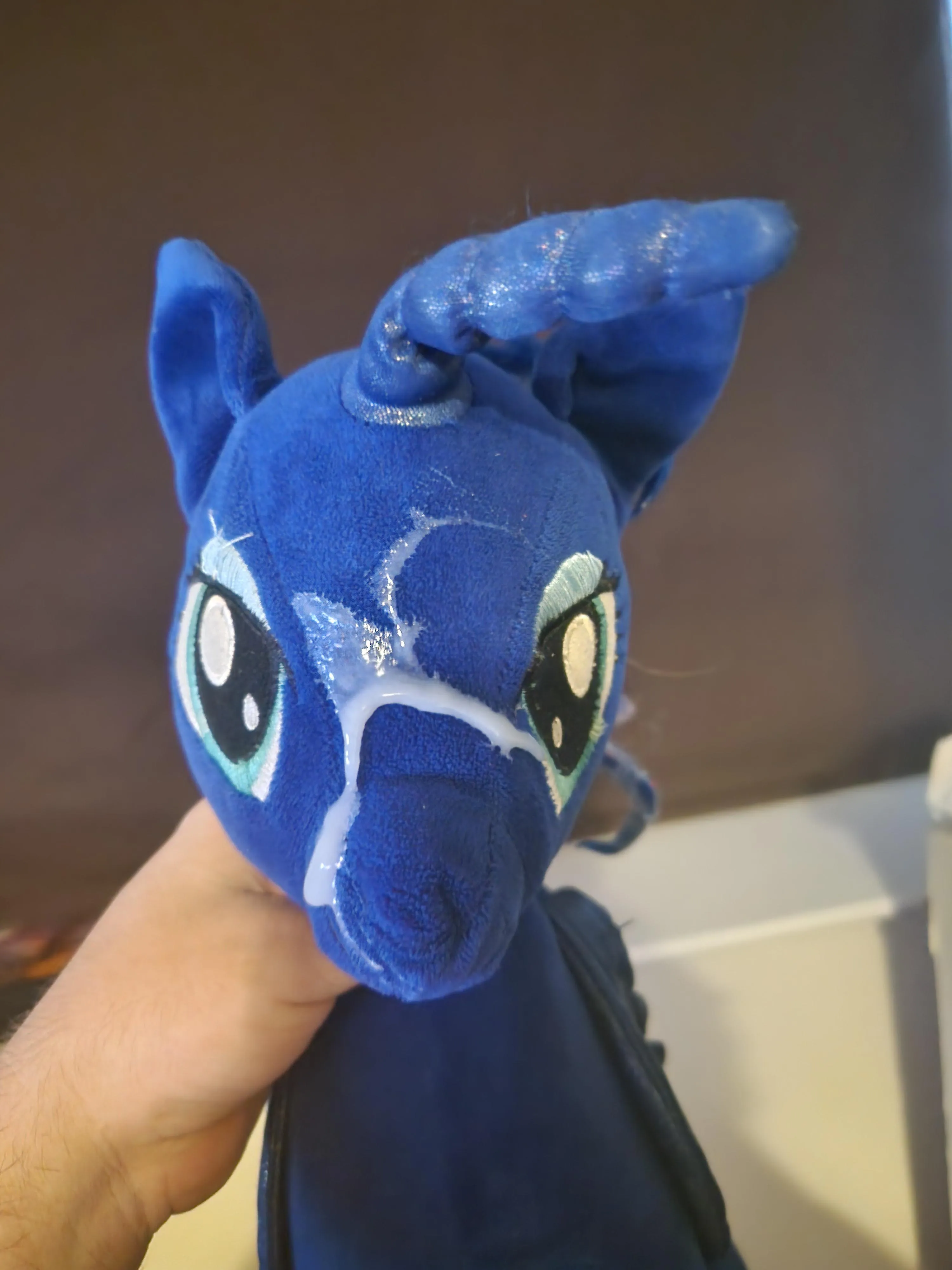 Pent up load, she took it like a pro