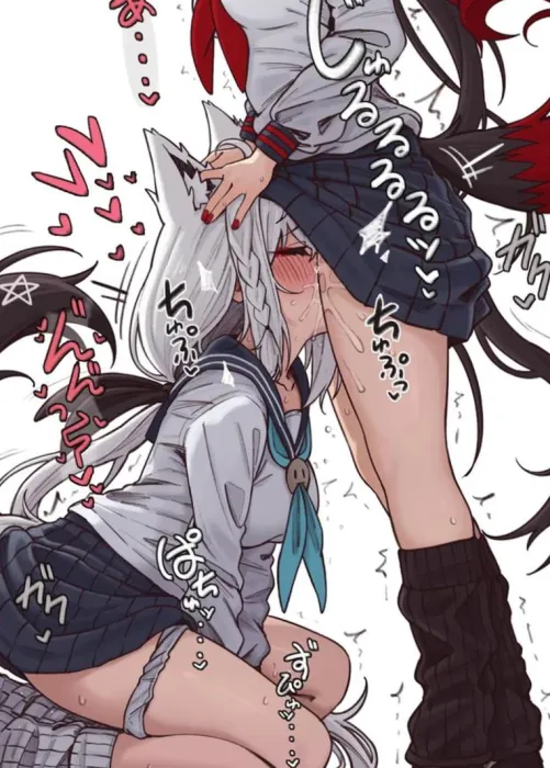 She’s thirsty (shiroi_yoru) [hololive]