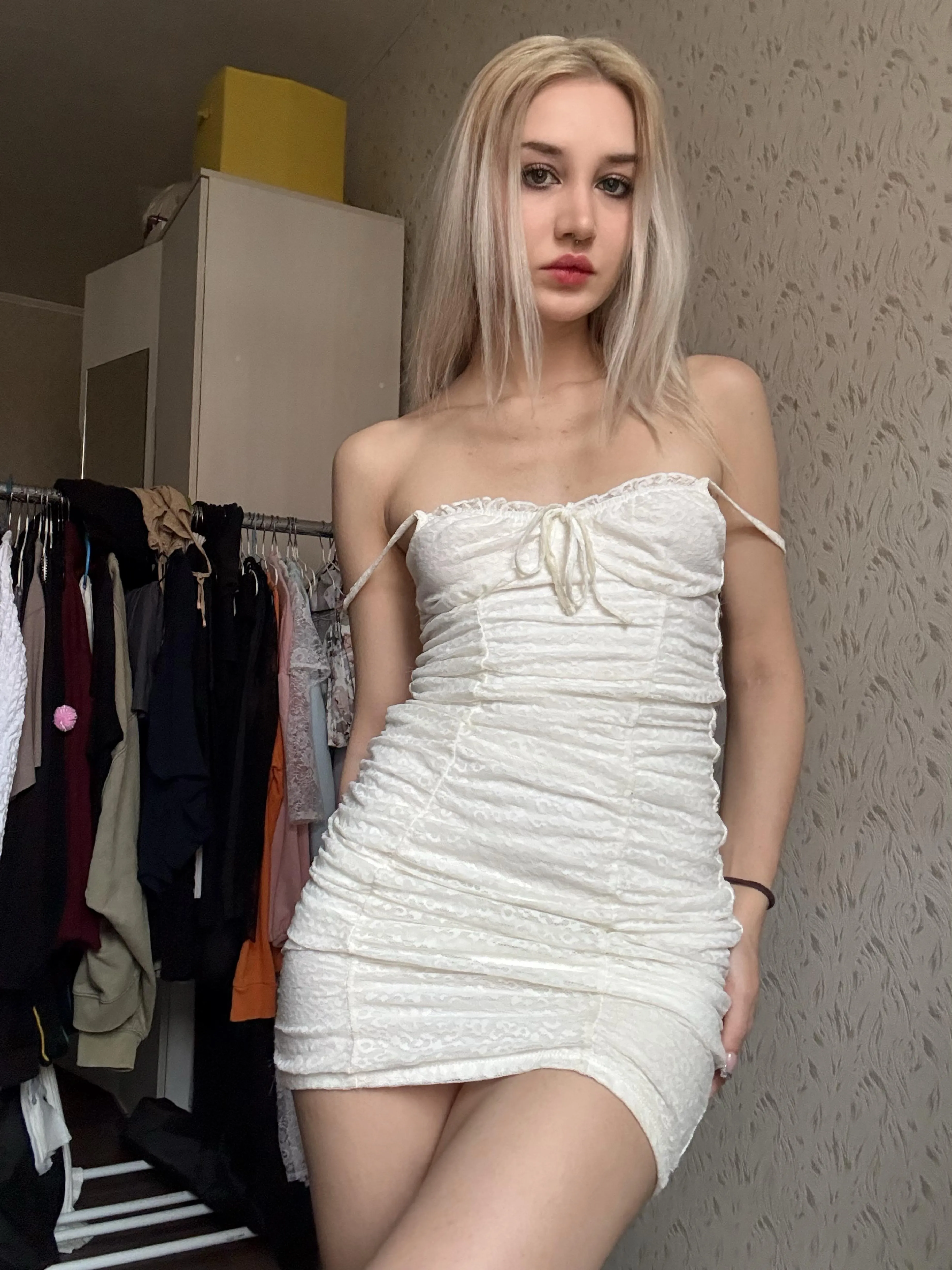 Such an urge to break out of the dress