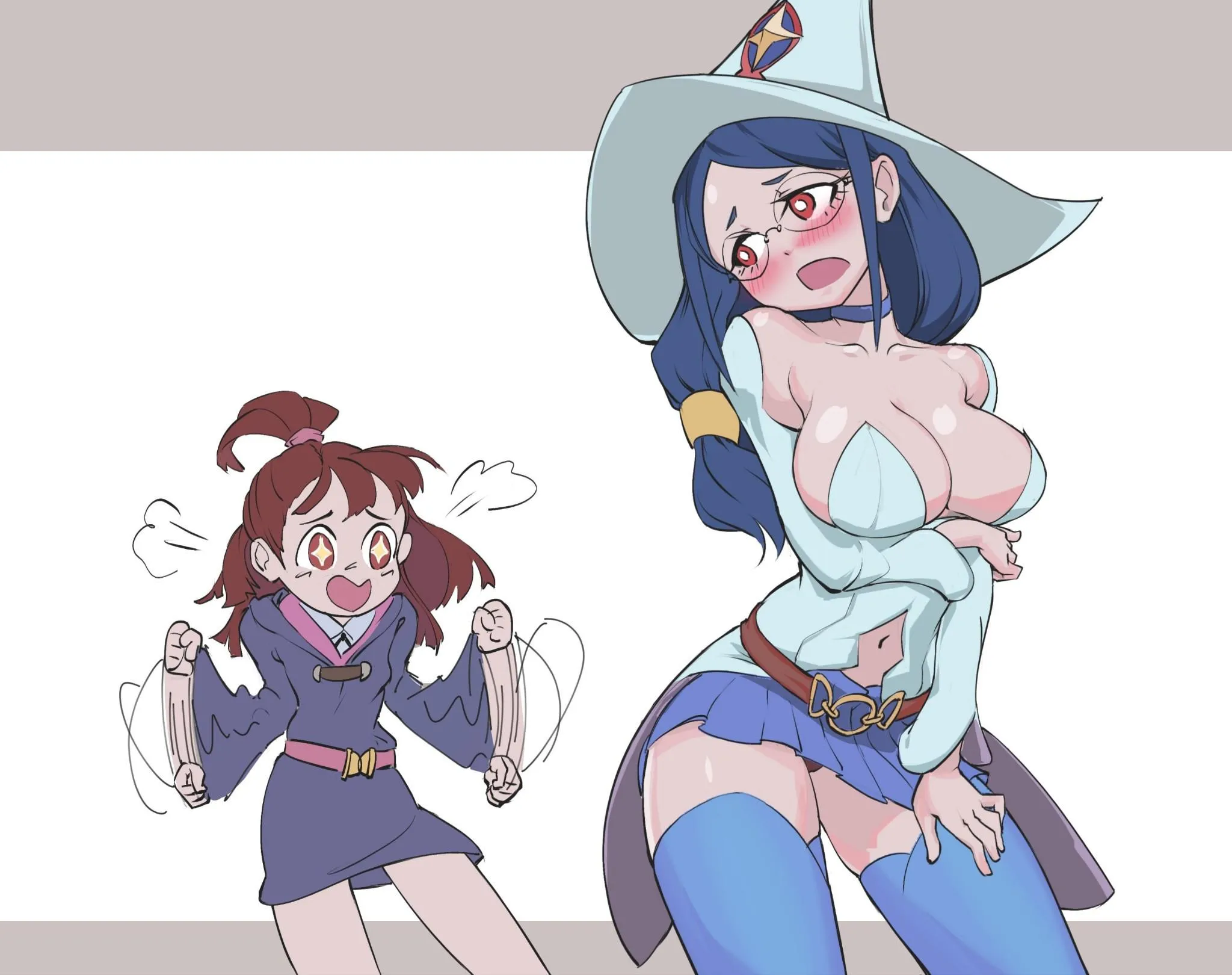 Ursula dresses as Chariot (KappaJoe?)