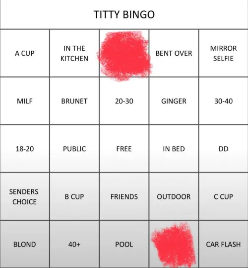 Wanna be in my bingo board