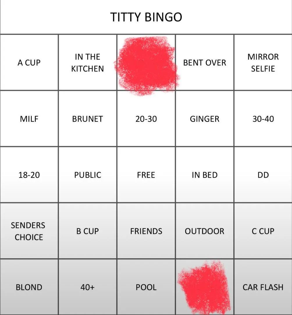 Wanna be in my bingo board