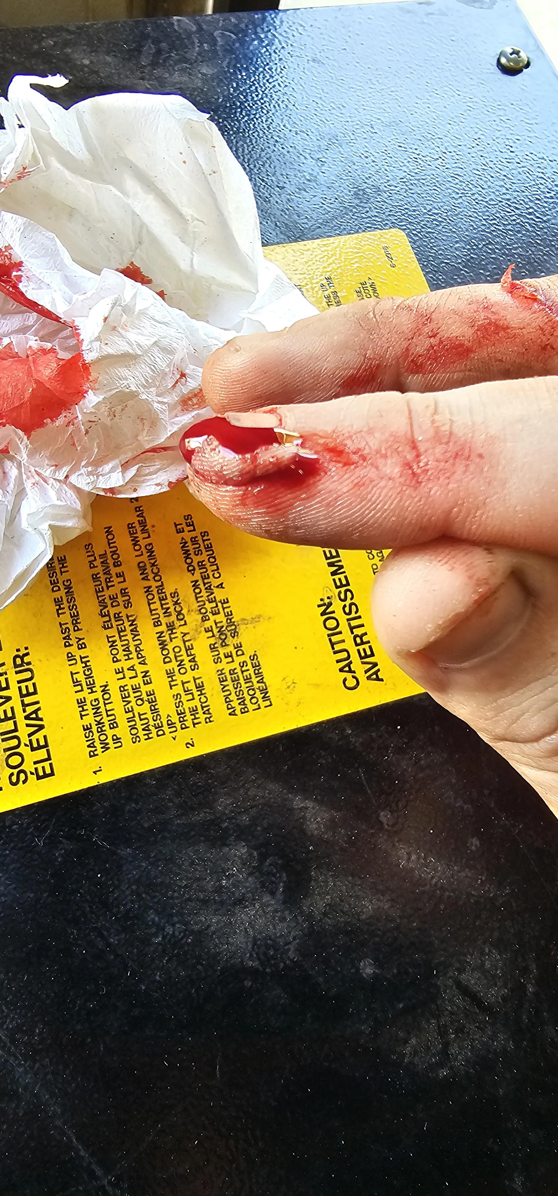 Working on cars is always a fun time