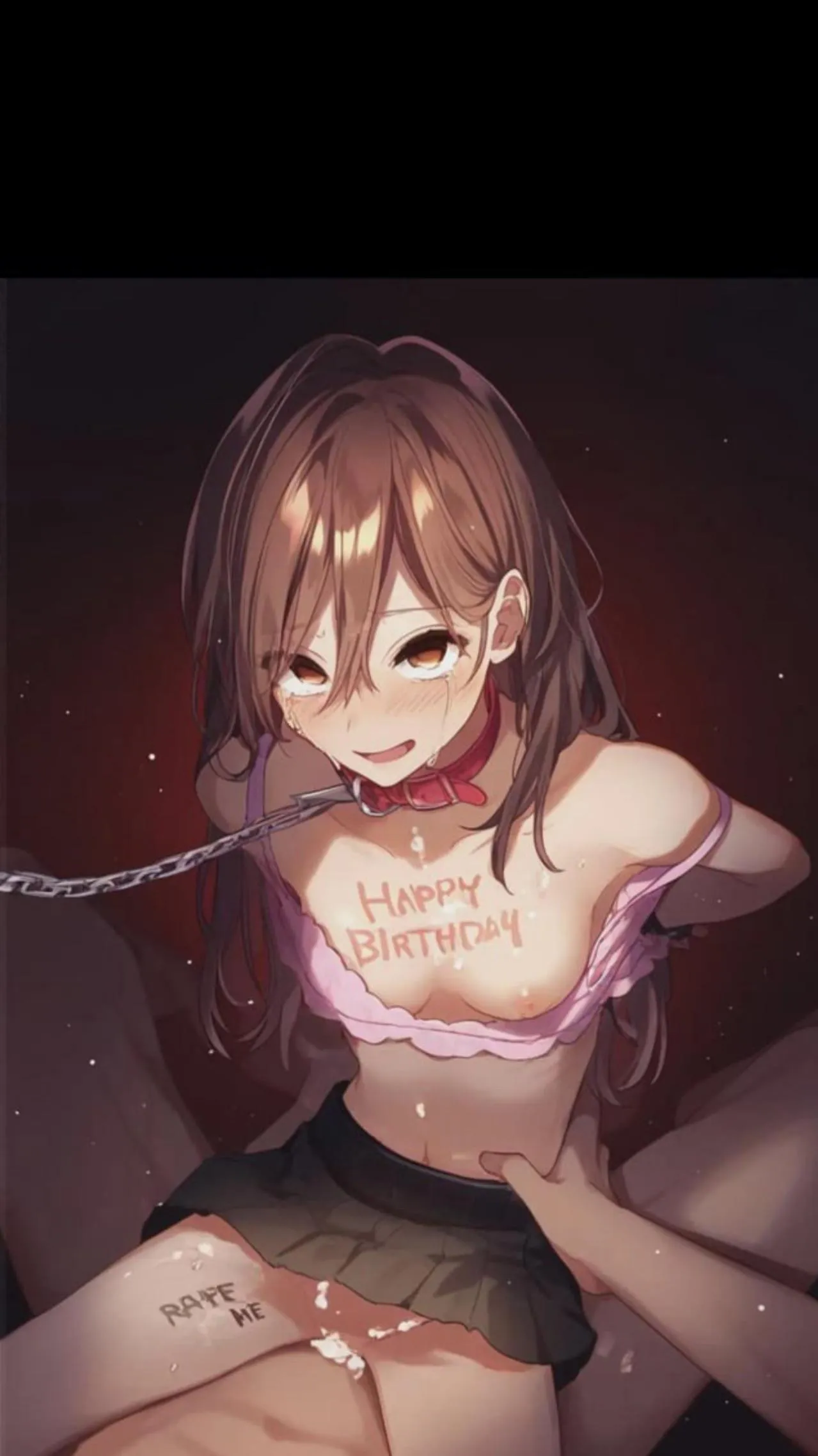 You caught  masturbating, watching and taking pictures, then burst into the room threatening to tell mom and dad unless i become your freeuse slut.