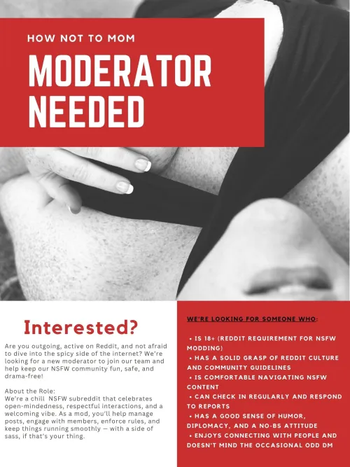 Could YOU be the next HMTM mod?