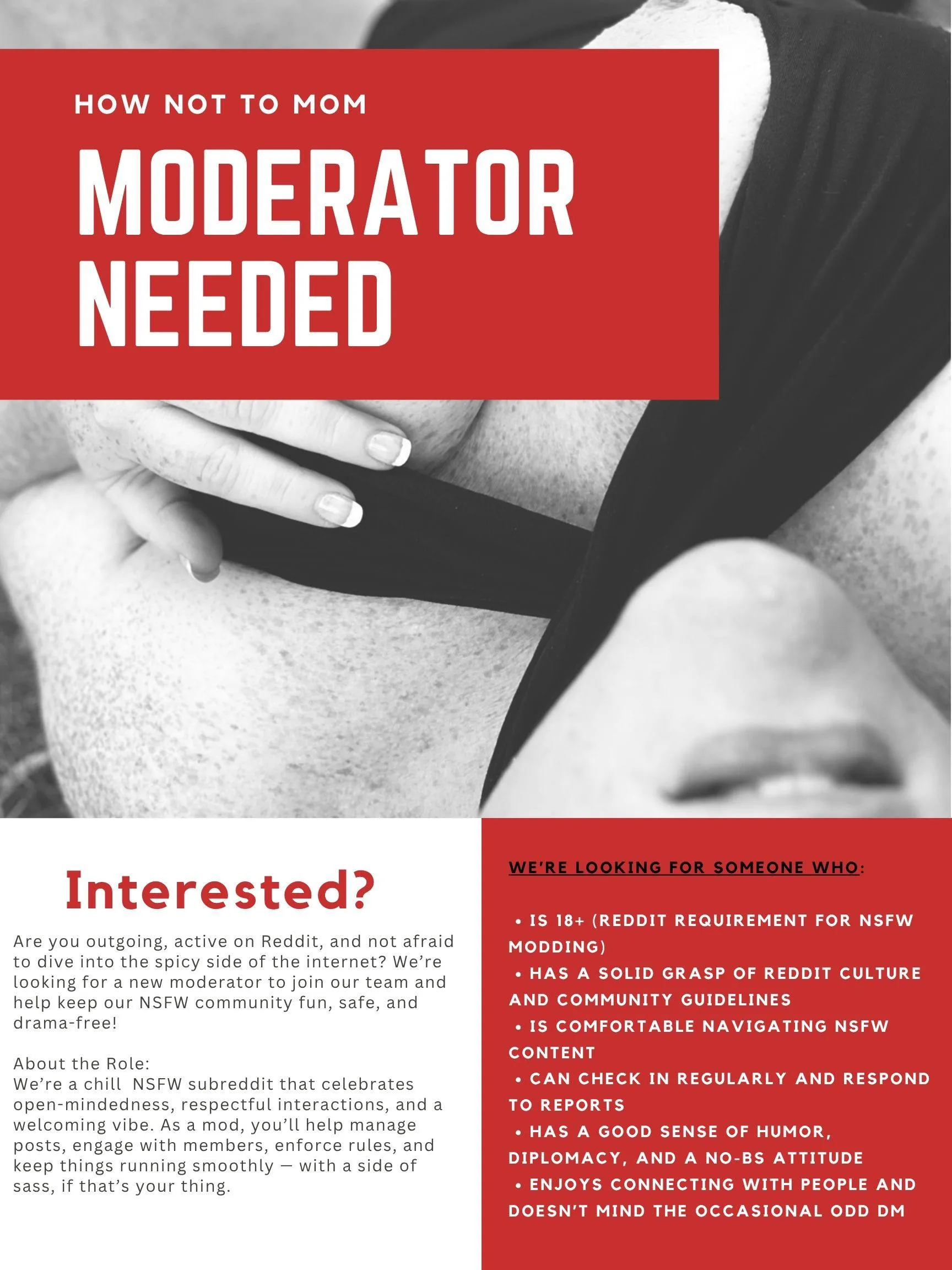 Could YOU be the next HMTM mod?