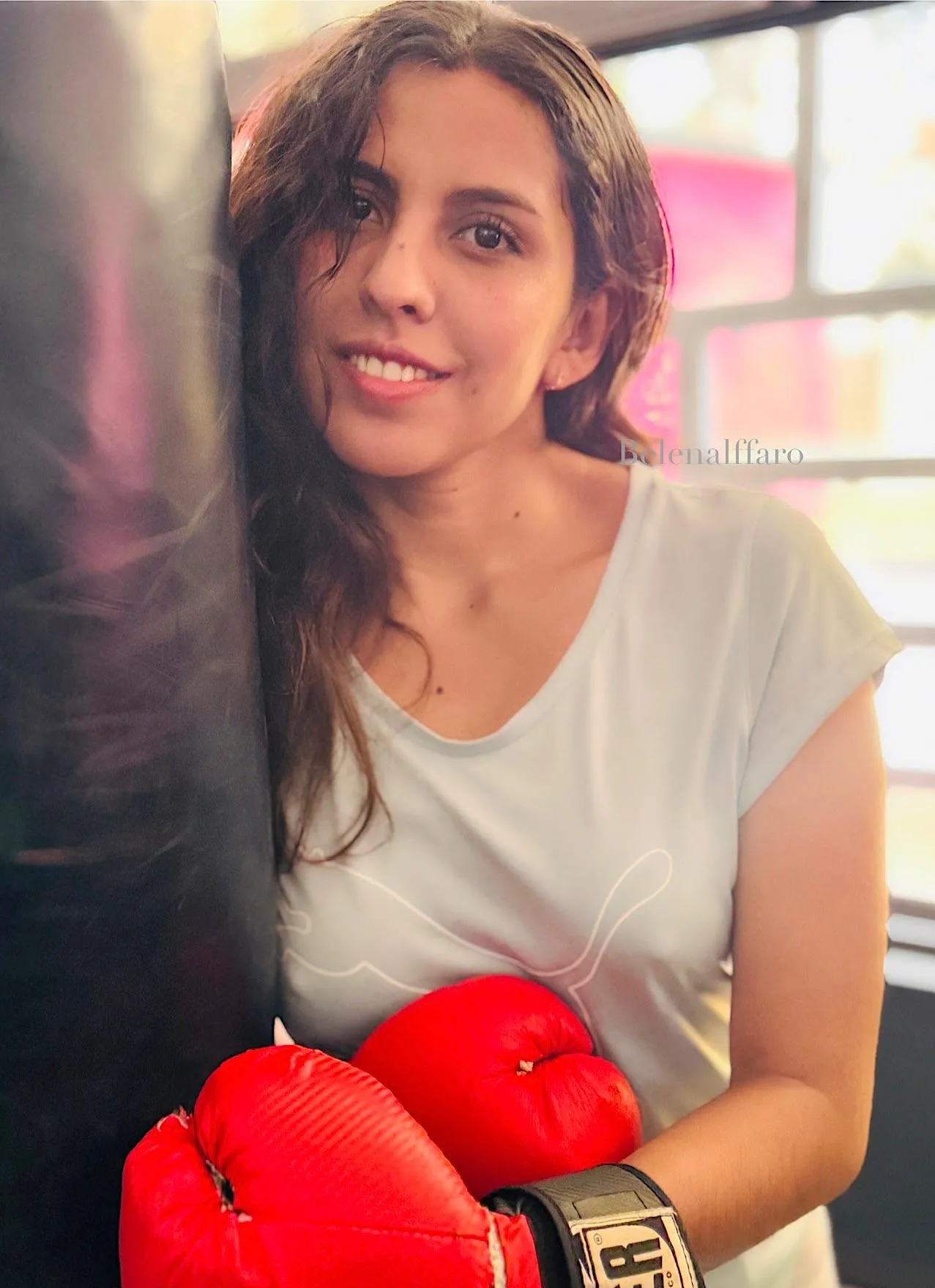 She’s also train hard haha