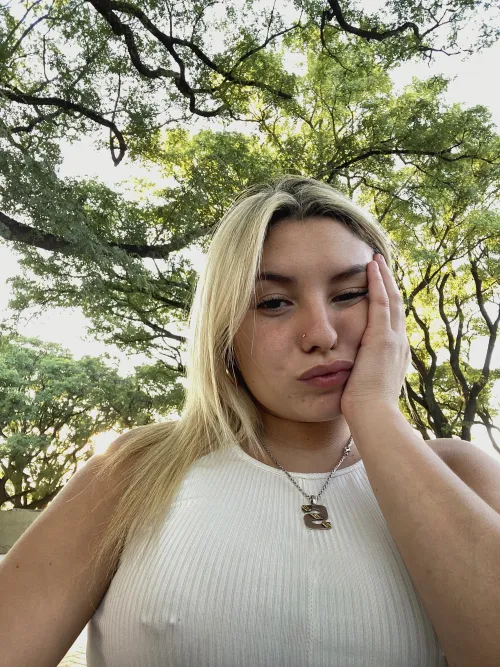 They pop through the second I think I'm being watched