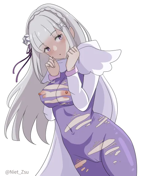 Emilia-tan (By @Niet_Zsu)