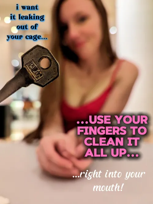 every last drop!!! 💦💦💦💦💦😉