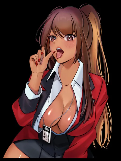 [F] Ebony dominatrix becomes a mittens (OC)