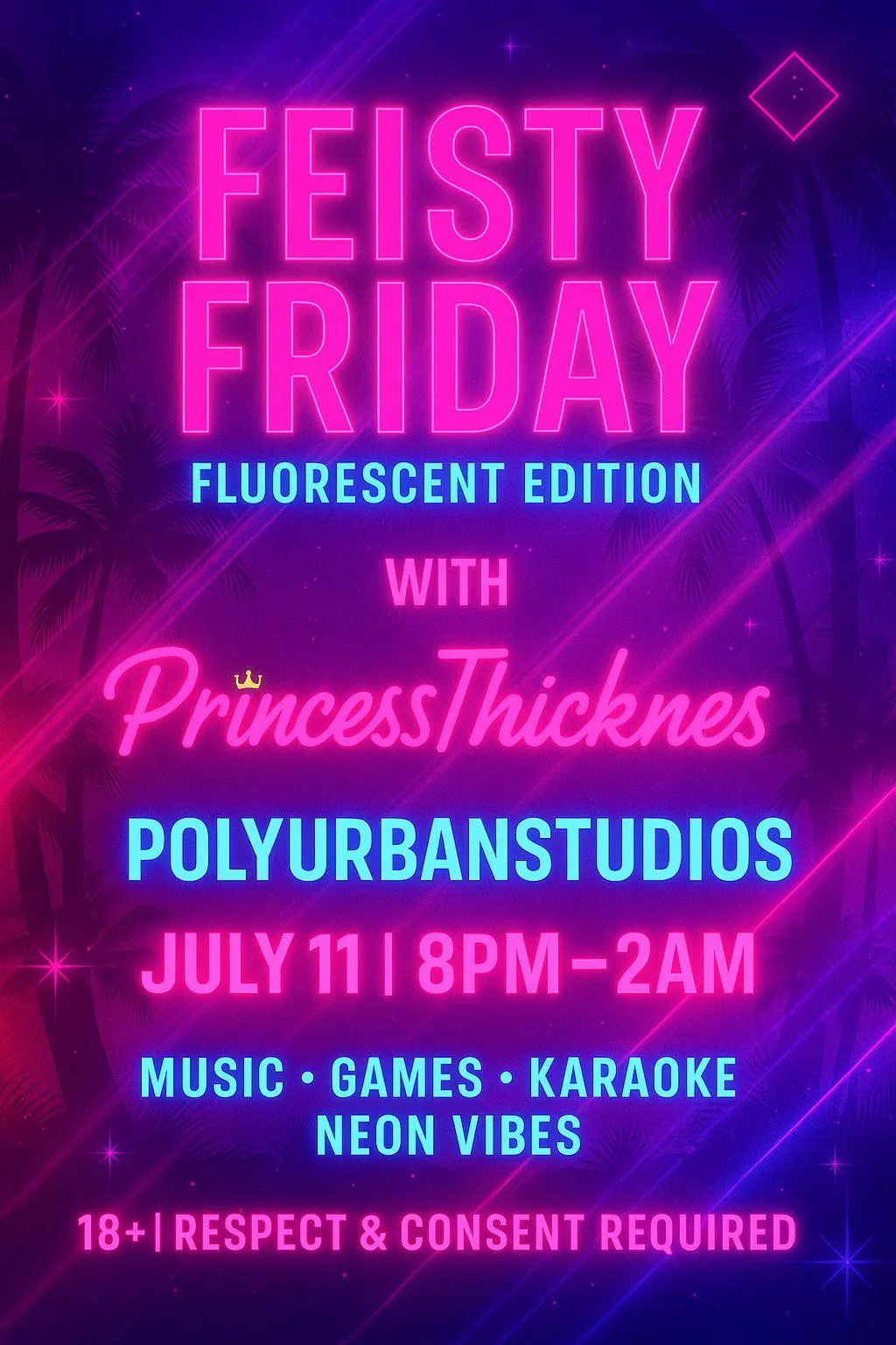 💋✨ FEISTY FRIDAY: FLUORESCENT EDITION ✨💋