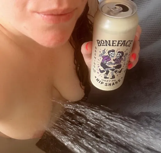 Hair wash day requires delicious motivation