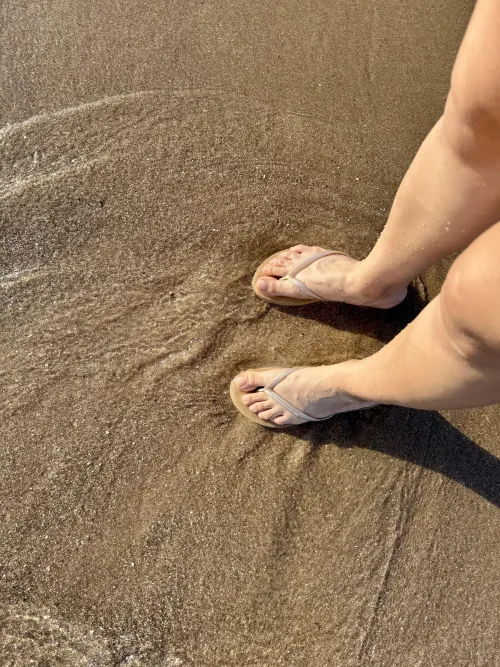 How do they look on beach?