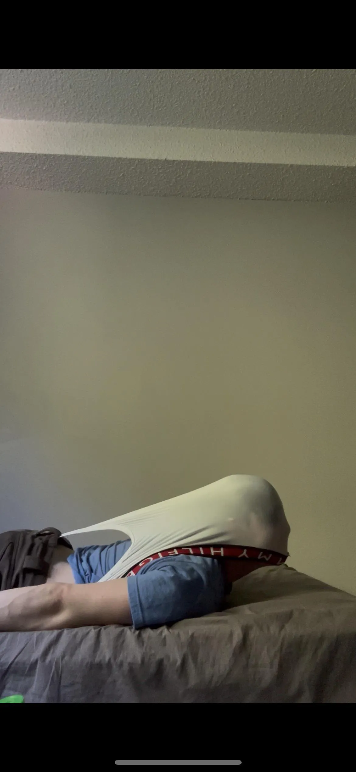 I bet you can’t stretch your underwear this far