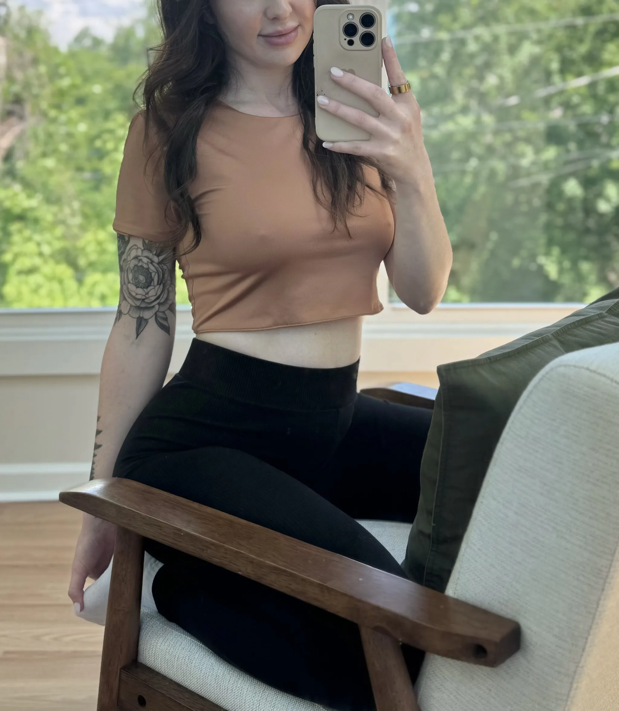 I can’t remember the last time I wore a bra.