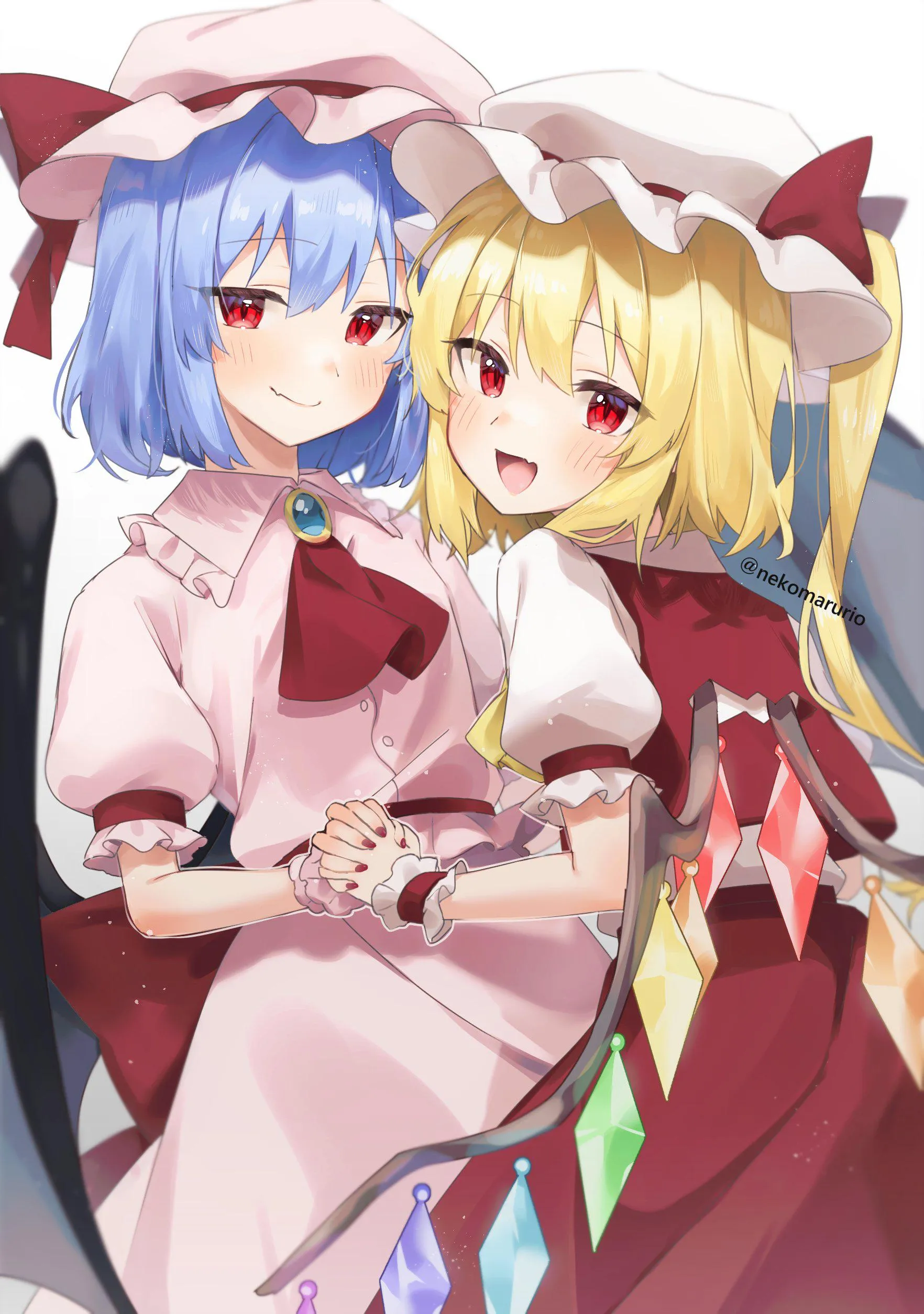 Interlocked fingers [Touhou]