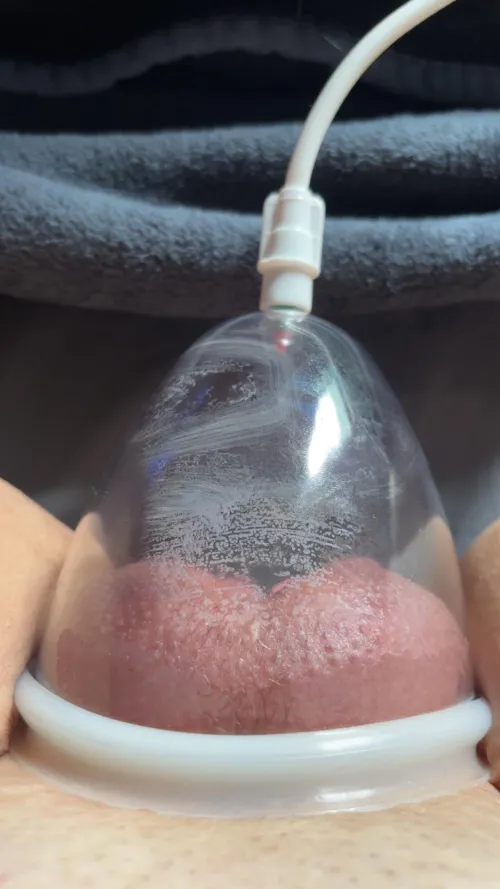 lubed up real nice today so the suction is phenomenal