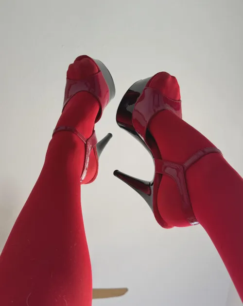 one word that comes to mind when you see those heels