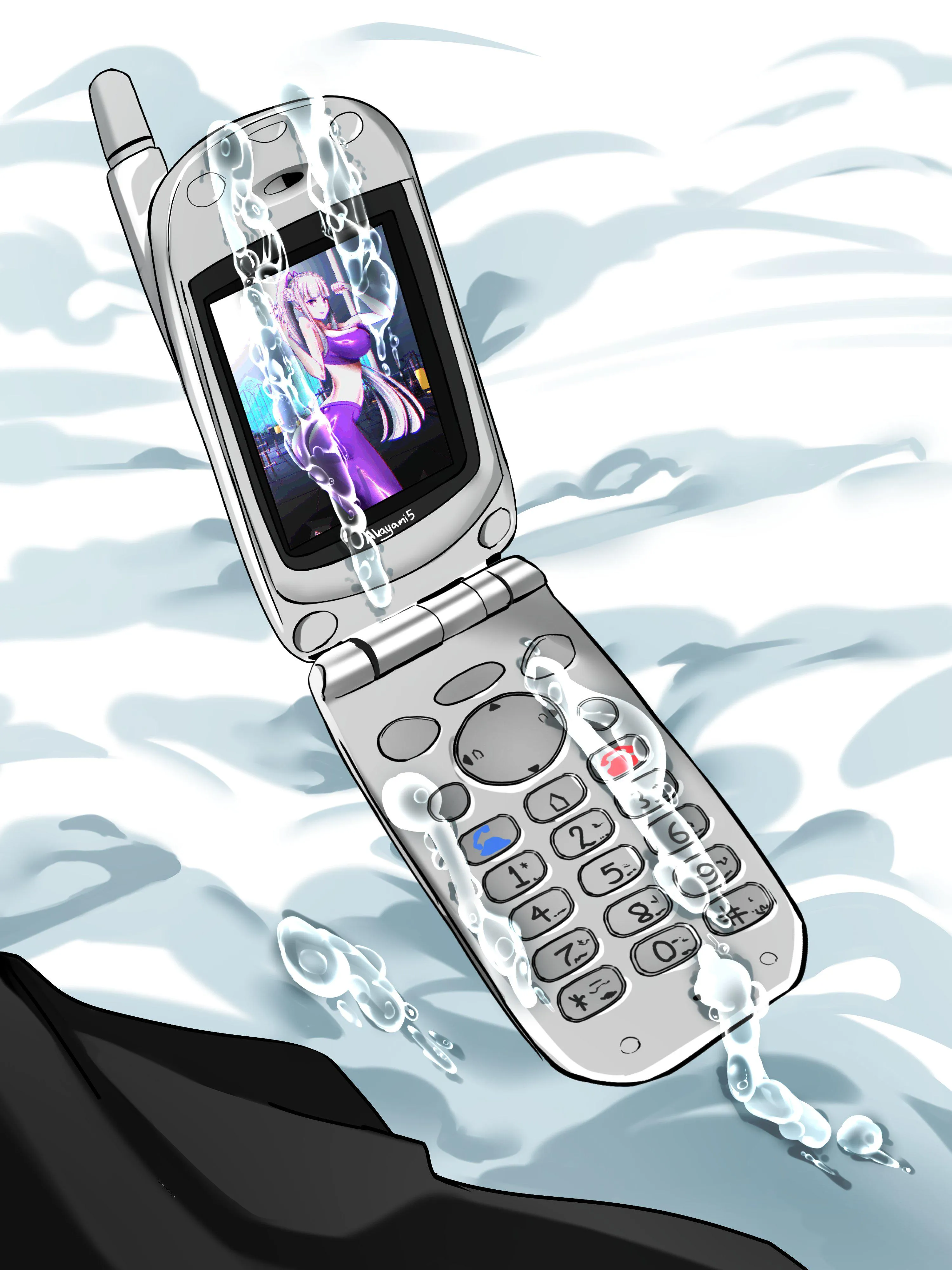 💦 quick shot before calling it a day