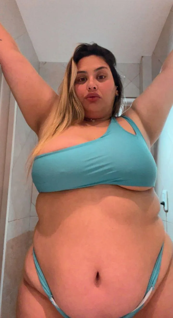 say YES BABY if you like the way this bikini fits me